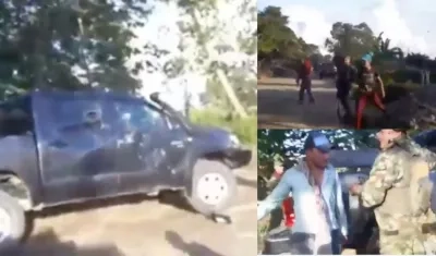 Así atacaron a los militares en Tibú.