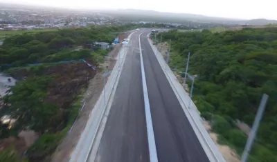 Tramo de la carrera 38 con calle 83A.