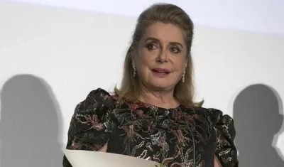 La actriz francesa Catherine Deneuve.