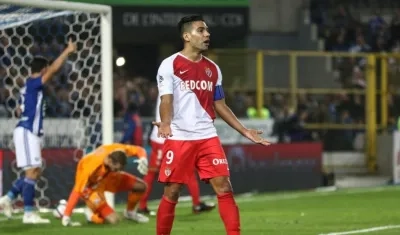 Radamel Falcao García, delantero de Mónaco. 