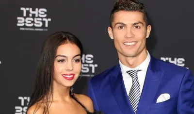 Georgina Rodríquez y Cristiano Ronaldo.