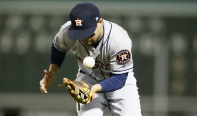 José Altuve, pelotero venezolano. 