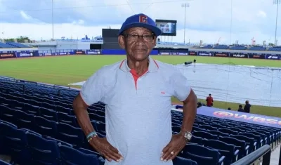 El exbeisbolista colombiano Luis De Arco. 