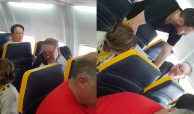 Momentos del incidente. 