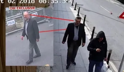 Jamal Khashoggi y el doble con el que quisieron ocultar su muerte.
