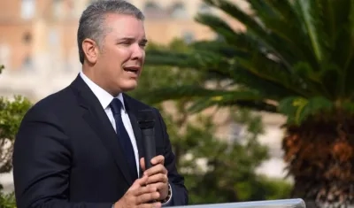 Iván Duque, Presidente de Colombia.