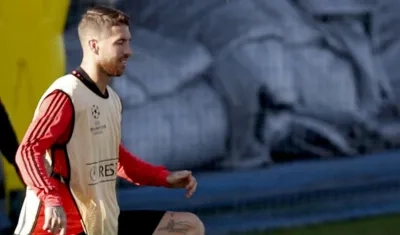 Sergio Ramos, capitán del Real Madrid. 