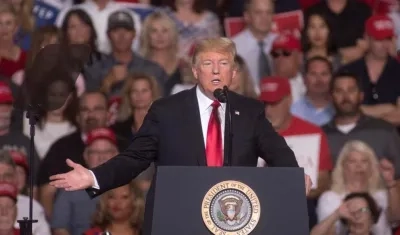 Donald Trump, presidente de Estados Unidos.