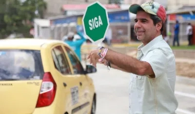 El Alcalde Alejandro Char.