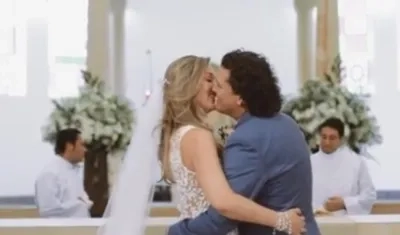 Claudia Elena Vásquez y Carlos Vives.