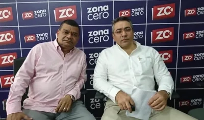 Dairo Navarro Pacheco y Héctor Esmeral Lafaurie.