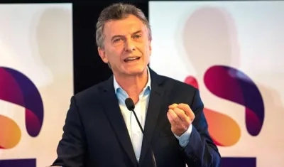 El presidente de Argentina, Mauricio Macri.