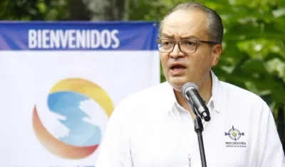 El Procurador General de la Nación, Fernando Carrillo Flórez