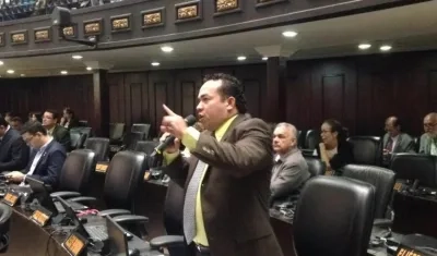 Franklyn Duarte, diputado venezolano.