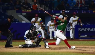 Los 'manitos' desplegaron una fuerte artillería.