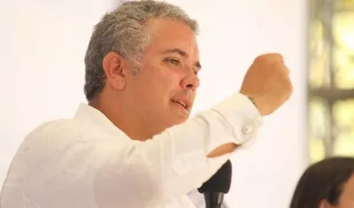 El Presidente de la República, Iván Duque. 