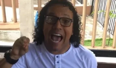 El comediante Joselo de Colombia.