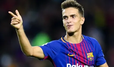Denis Suárez, jugador del Barcelona.