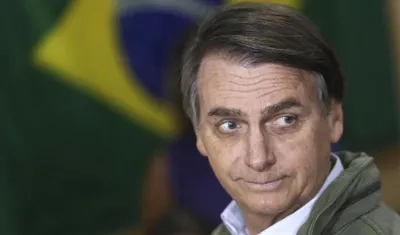 El presidente de Brasil, Jair Bolsonaro.
