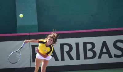 Camila Osorio, tenista.