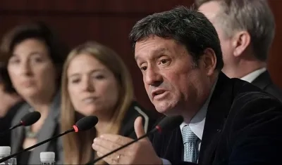 El embajador de Colombia en Estados Unidos, Francisco Santos