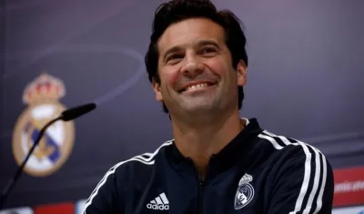 Santiago Solari, técnico del Real Madrid.