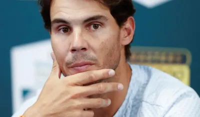 Rafael Nadal, tenista español. 