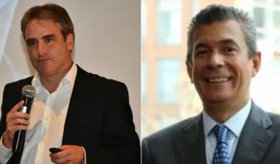 El exsuperintendente de Industria y Comercio, Pablo Felipe Robledo, y Laude José Fernández Arroyo.