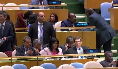 La Asamblea General aprobó por 189 votos a favor frente a dos en contra, una resolución que pide el fin del embargo de Estados Unidos a Cuba.