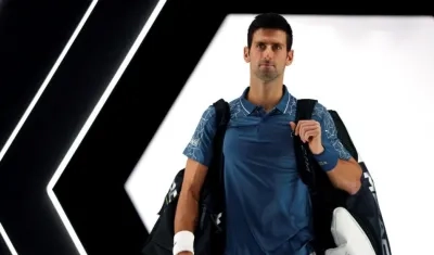 Novak Djokovic, tenista serbio. 