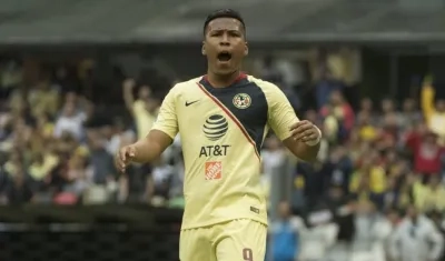 Roger Martínez, delantero del América de México. 