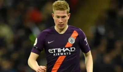 Kevin de Bruyne, centrocampista del Manchester City.