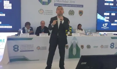 Óscar David Gómez Pineda, experto en tránsito y transporte.