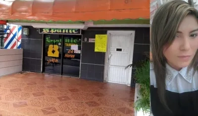 La taberna, donde fue asesinada Geraldine Contreras, fue sellada hasta el 13 de noviembre.