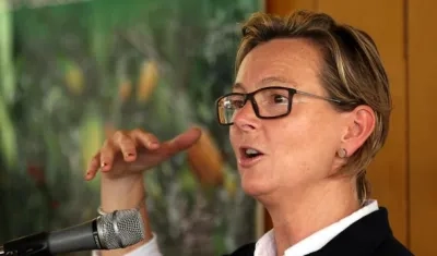 Embajadora de la Unión Europea en Colombia, Patricia Llombart