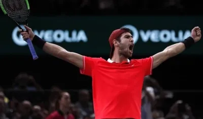 El ruso Karen Khachanov.