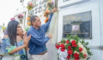 Paula Andrea Luna García, Reina del Carnaval de Soledad, durante el acto.