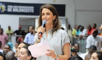 Directora General del ICBF, Juliana Pungilupp