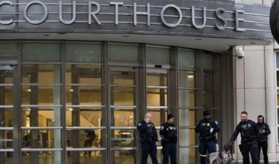 Corte de Brooklyn en donde se realiza el juicio contra Joaquín Guzmán "El Chapo"