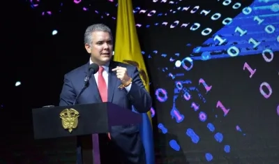 El Presidente de la República, Iván Duque. 