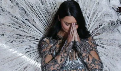 La modelo Adriana Lima.