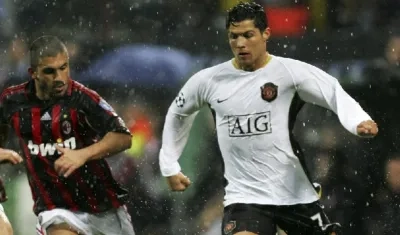 Gennaro Gattuso enfrenta a Cristiano Ronaldo. 