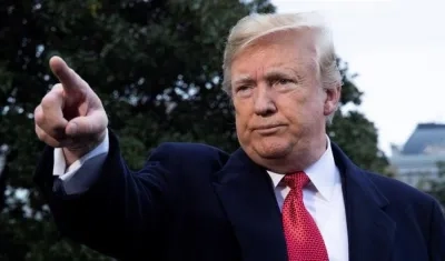 Donald Trump, presidente de Estados Unidos.