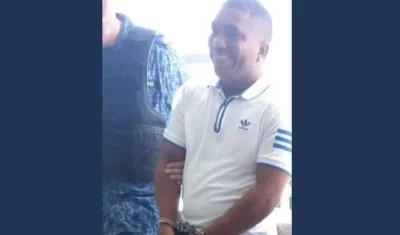 Yan Carlos Rodríguez Julio, alias 'El Saya'.