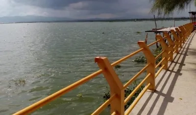 Embalse del Guájaro, en Repelón