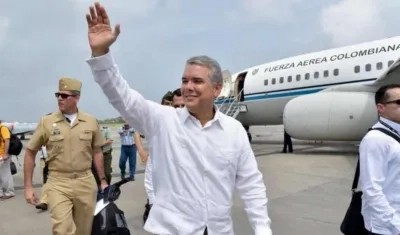 El presidente, Iván Duque