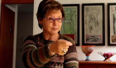 La novelista y poetisa colombiana Piedad Bonnett.