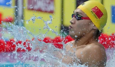 Jiayu Xu, nadador chino. 