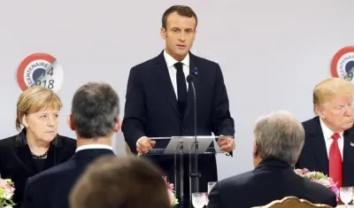 El presidente francés, Emmanuel Macron.