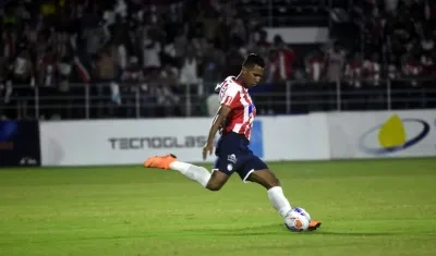 James Sánchez, volante de Junior. 